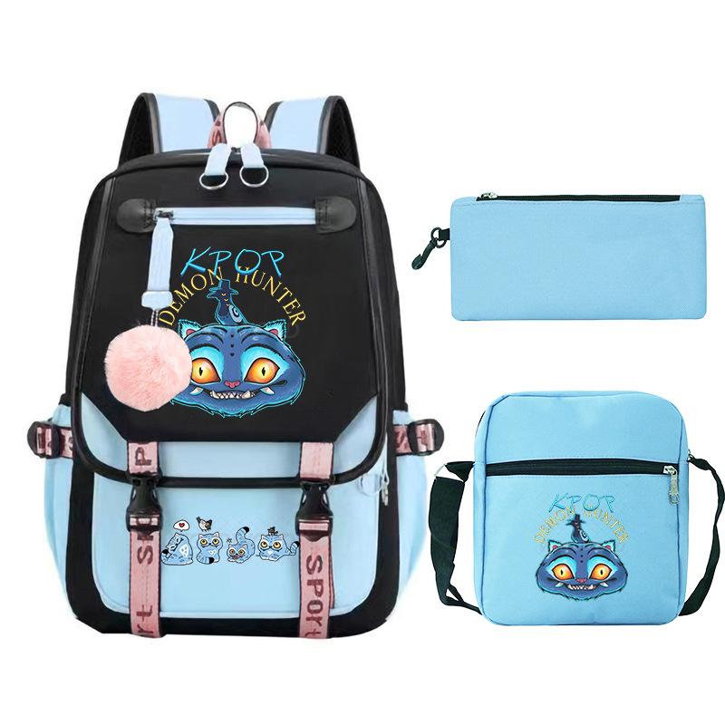 Animation Cartoon Personalized Printing Large Capacity Children'S Backpack Primary And Secondary School Schoolbag Leisure Suit