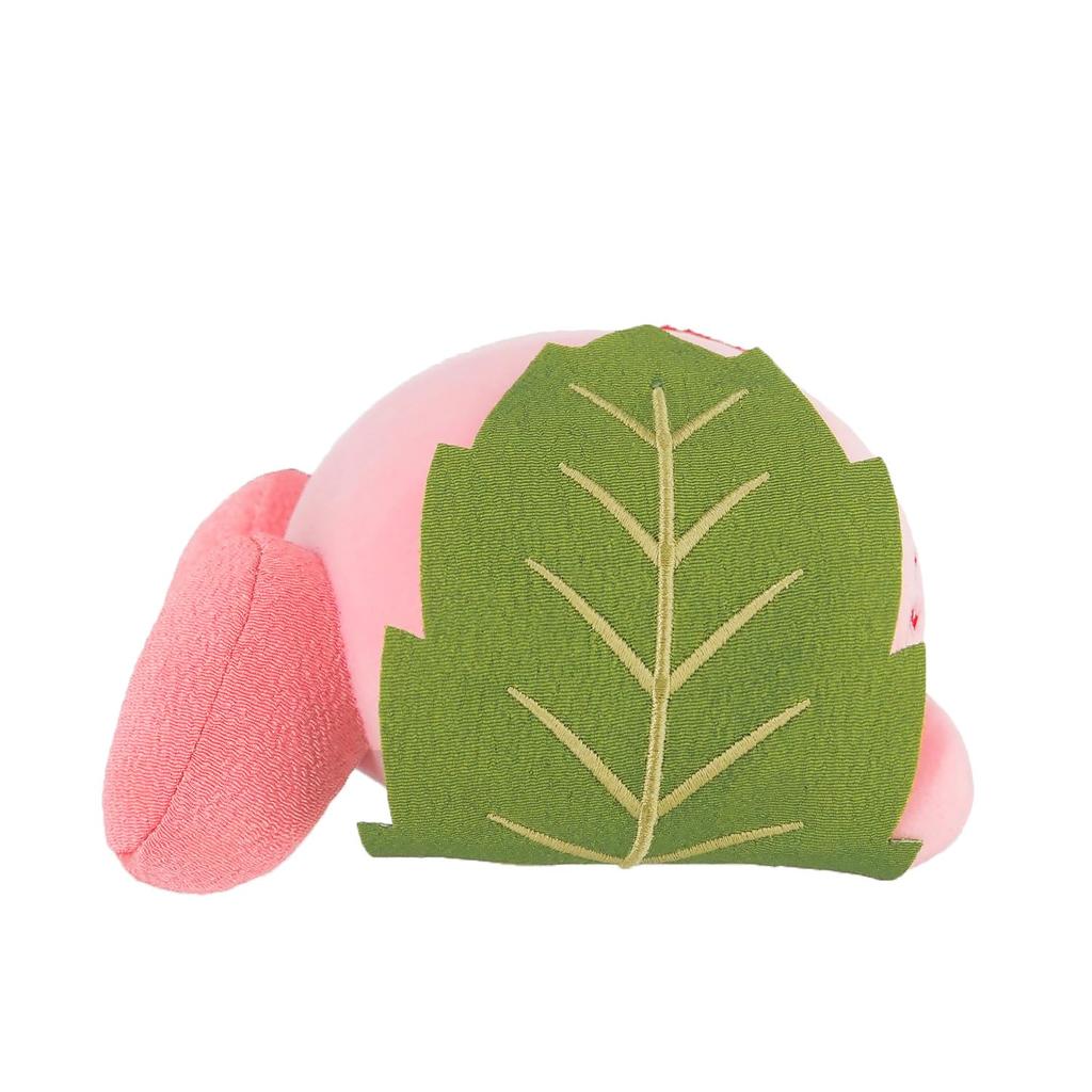 Sanei Boeki Kirby of the Stars Fluffy Japanese Collection Kirby Sakuramochi Plush Toy (S) W12 X D15 X H9cm Plush Toy KFW02
