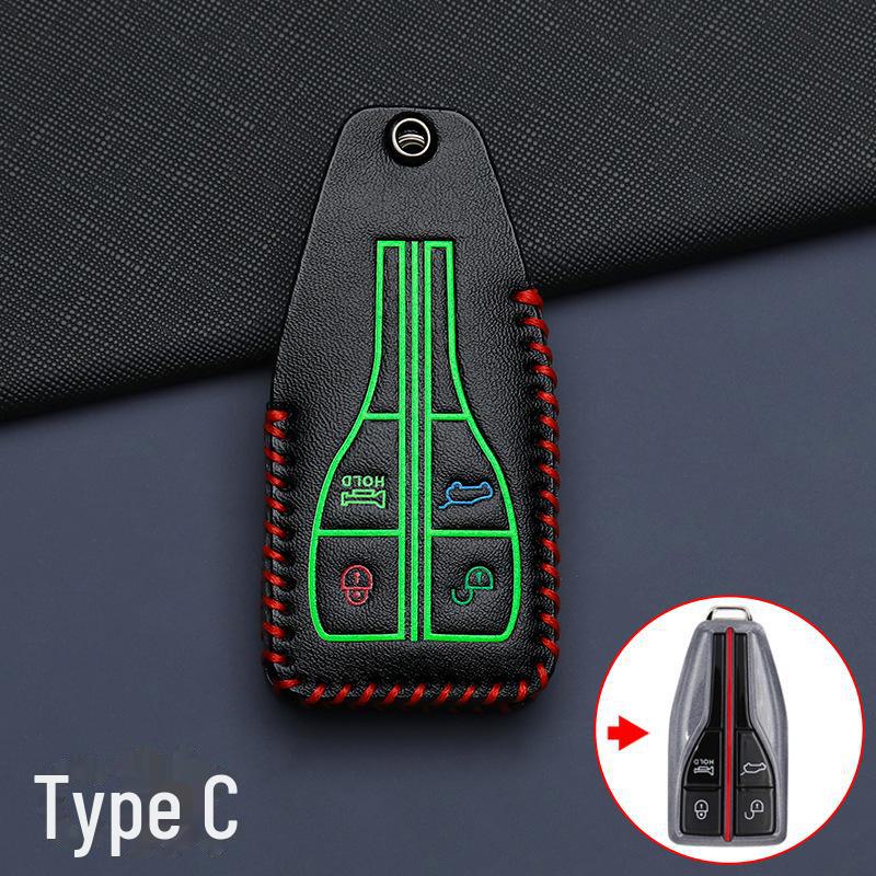 Hongqi EQM5 Key Cover for H5, HS5, HS7, HS3, H6, H7, H9 - Premium Car Bag Buckle