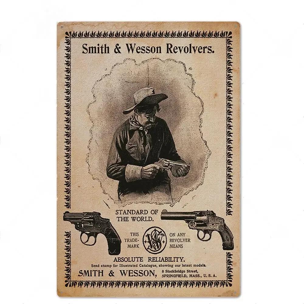 Retro Shooting Winchester Colts Metal Plaque Plate Painting Iron Tin Sign Wall Art Picture For Hunters Home Living Room Decor