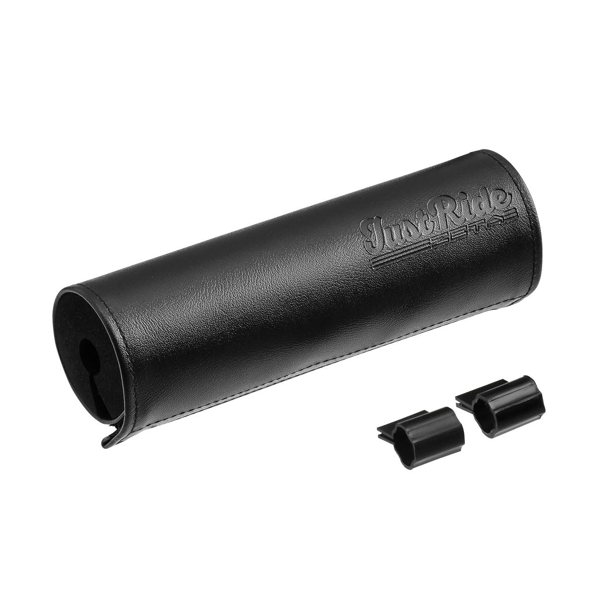 

ZETA RACING 165mm Black Vintage Taste Scrambler Style Faux Leather Scrambler Rubber Pad G5584 165mm чёрный