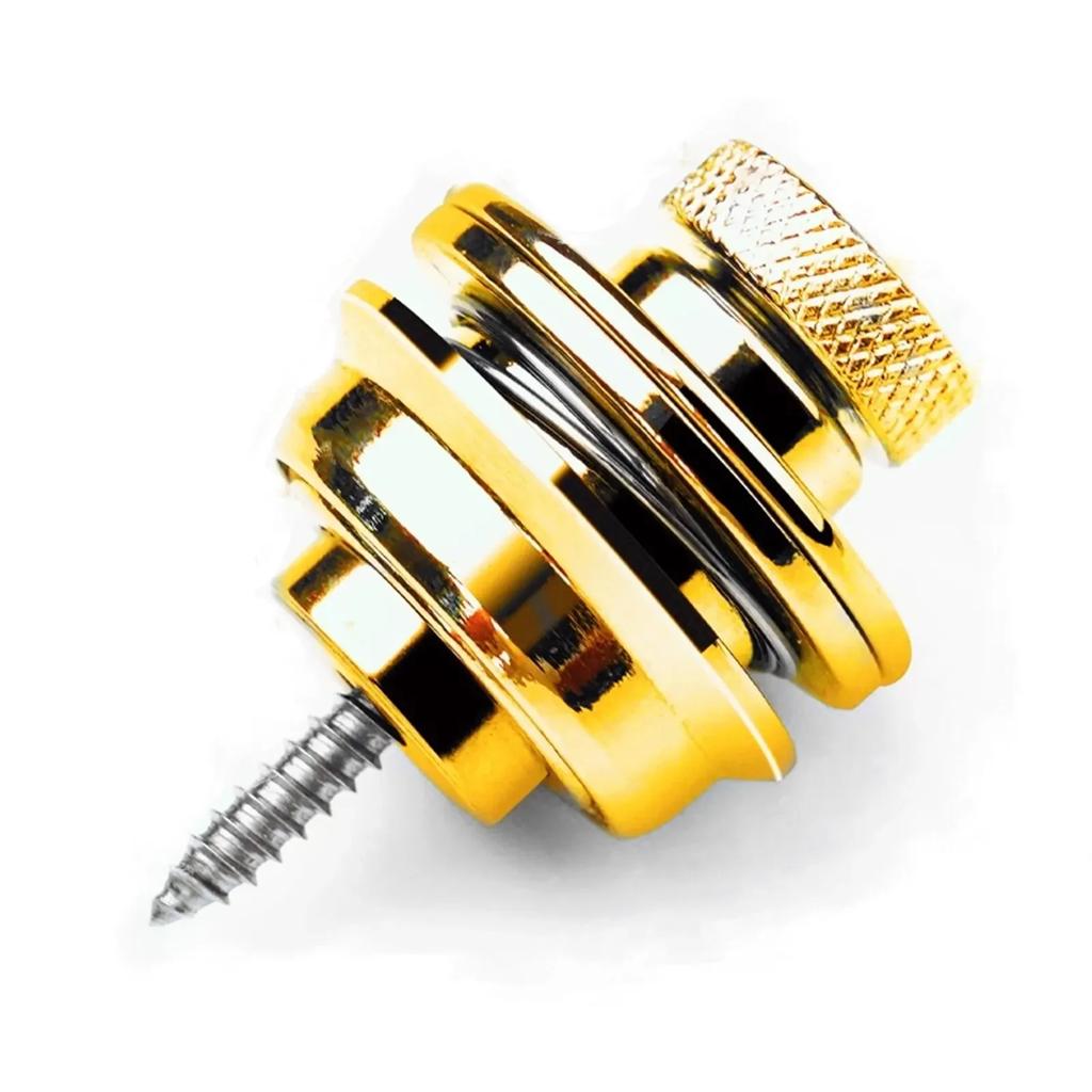 Heavy Duty Metal Guitar Strap Lock Security Straplock Button for Electric Acoustic Bass Ukulele