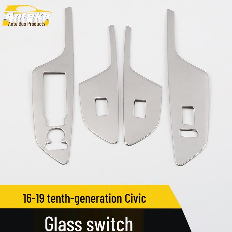 10th-Gen Civic Door Window Switch Sticker (16-19)