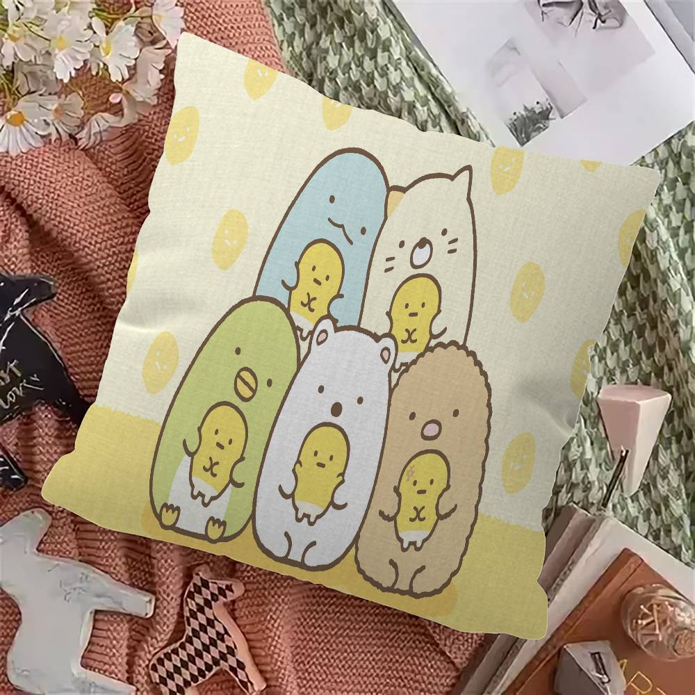Sumikko G-Gurashi Pillow Cover Sofa Cushion Cover Home Room Decoration Children Gift