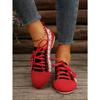 New flying woven light mouth single shoes women's color matching breathable foot cover four seasons work shoes ude shoes