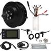 Kit Motor Butuc Spate 36V 500W cu Pinioane Kit Conversie Motor Butuc Bicicletă Electrică cu Controller 22A Afișaj GD01