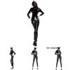 Costume in Pelle da Ragazza Gatto a Tema Gioco per Uomini e Donne con Design Sexy