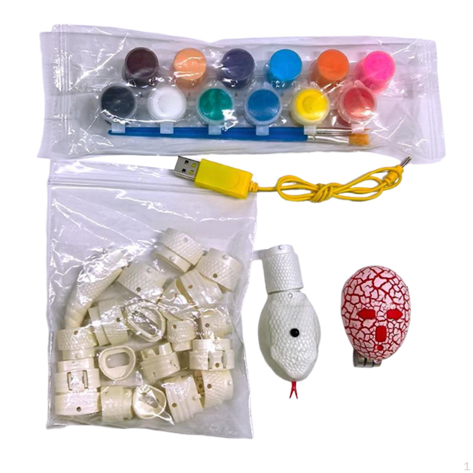 

Сделай сам Змея на радиоуправлении Обход препятствий Ручная роспись Граффити Радиоуправляемое животное Rattler