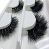 5D 15-25mm Fluffy Real 100% Mink Eyelash Lash Natural Vendor Handmade Full Strip with Customize Box