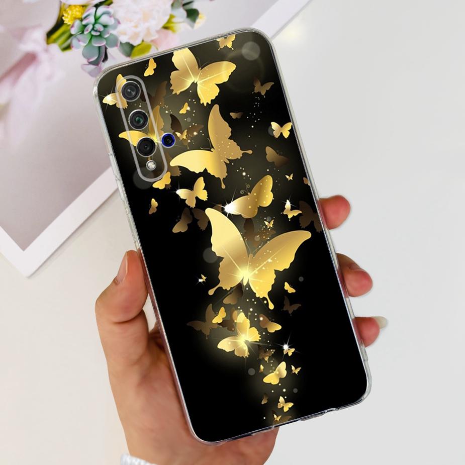 For Huawei Honor 20 Case YAL-L21 YAL-AL00 Luxury Painted Cover Soft Silicone Phone Case For Huawei Nova 5T Nova5T Honor20 Bumper