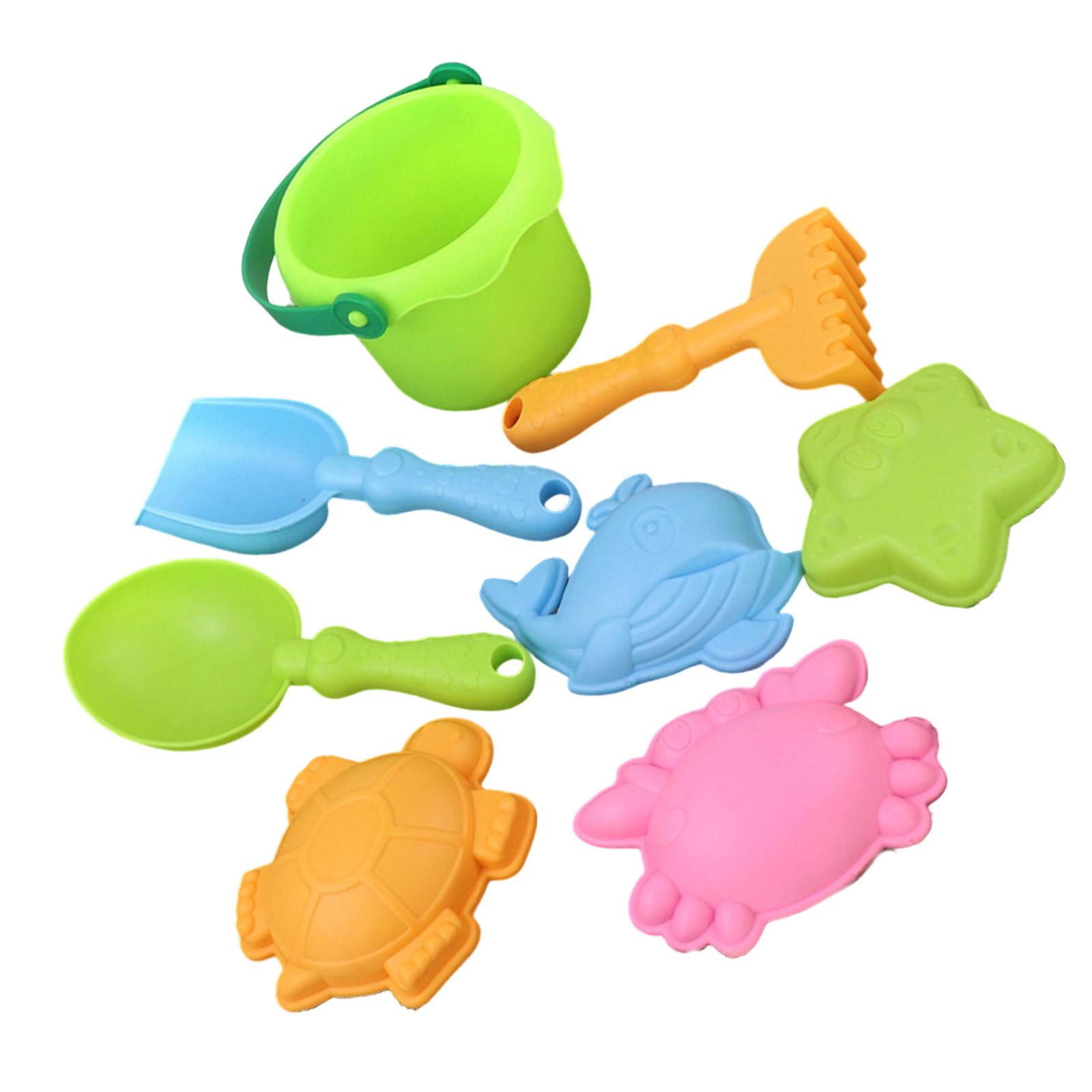 

Пляжная игрушка Летний пляжный игровой набор для детей Игрушка для воды и песка Набор ведер и инструментов для развлечений на открытом воздухе Ведро и инструмент