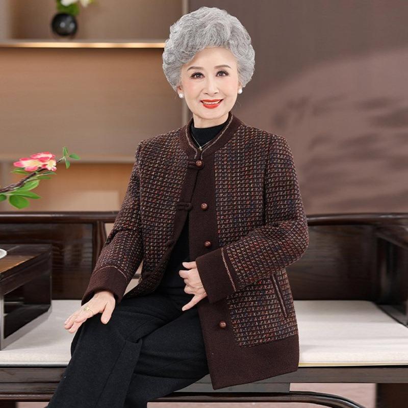 Autumn Coat Female Age 0 Old Lady Coat Clothes New Top