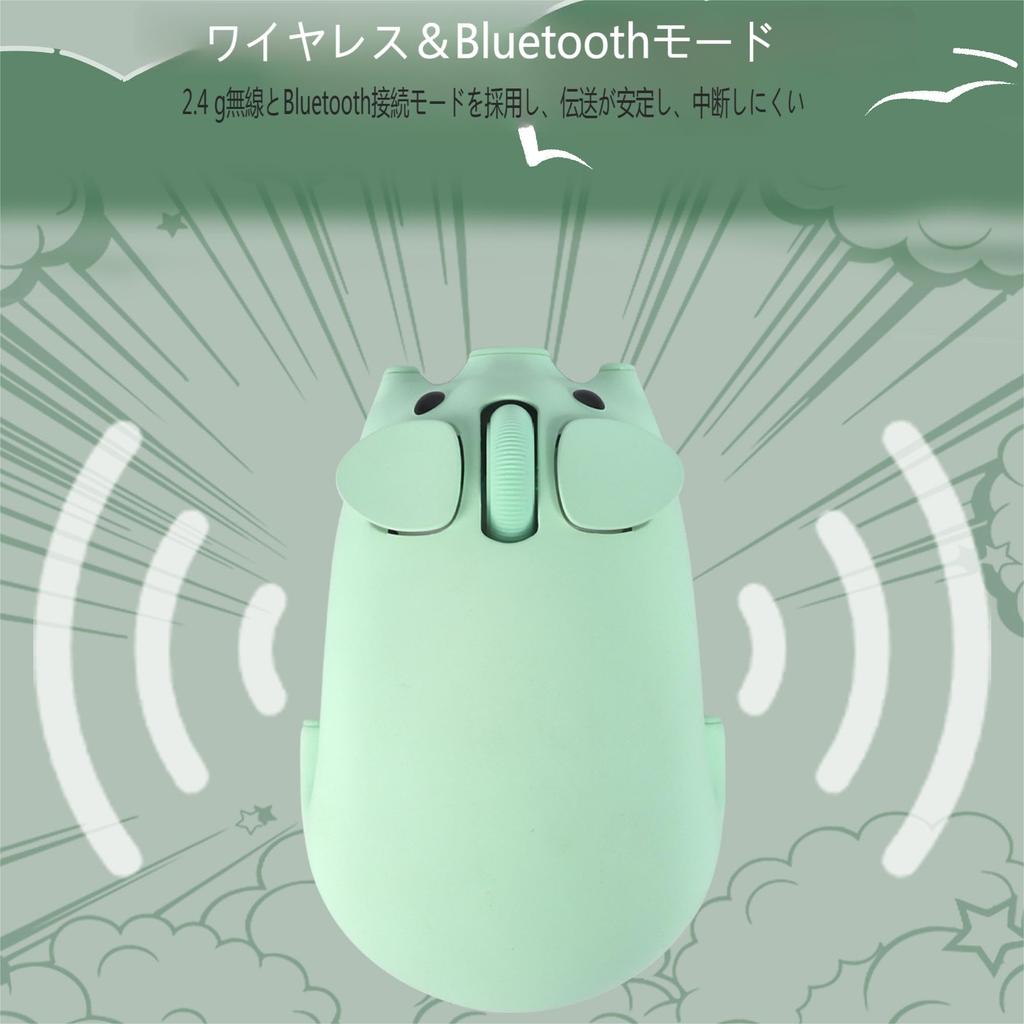 Wireless Mouse with Pig Dual Character 1200 Includes Japanese Instruction Compatible with and Desktops Design, 2.4GHz Bluetooth, Modes, 3-Button,