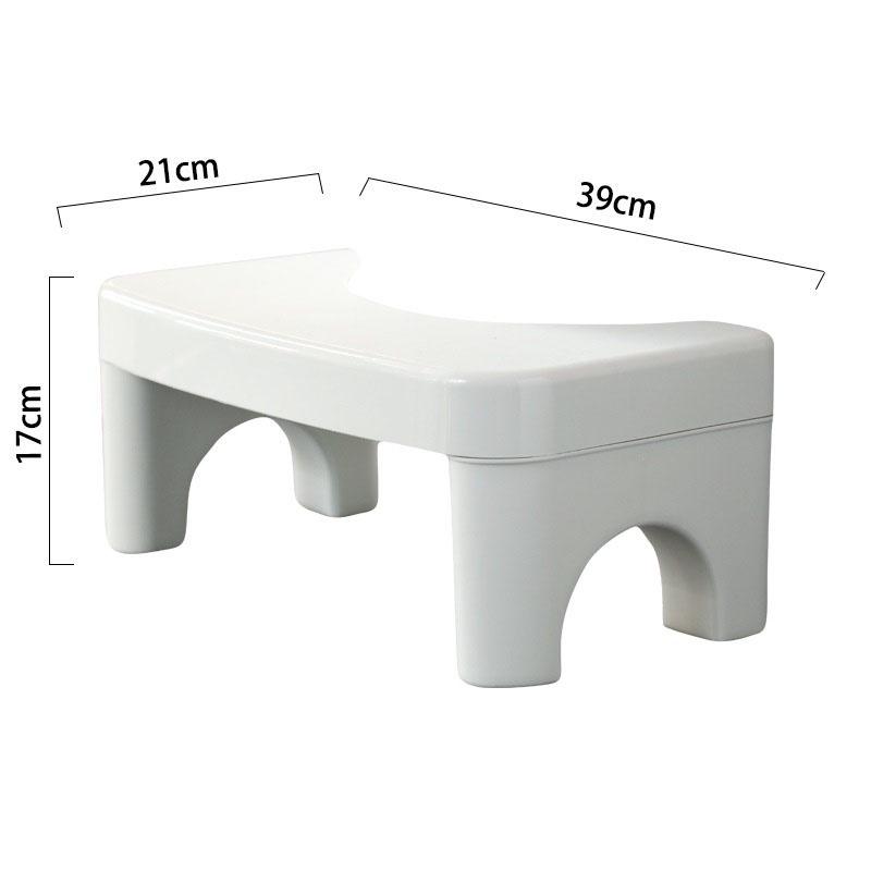Squatting Stool Non-slip Toilet Footstool Anti Constipation Stool Bathroom Toilet Stool Foot Rest Holder Footstool Home Supplies
