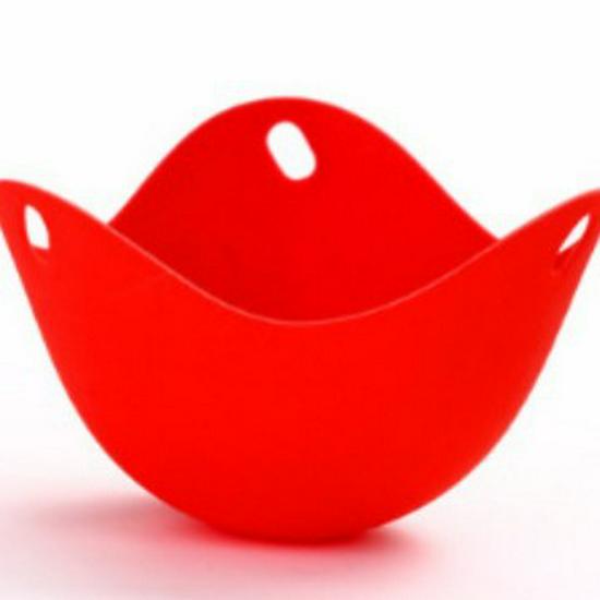 Strumento per cuocere e cuocere a vapore le uova in silicone