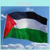 Flagge Palästina 150x90cm Groß Polyester Freiheit Gaza Palästinensische Dekoration Festival
