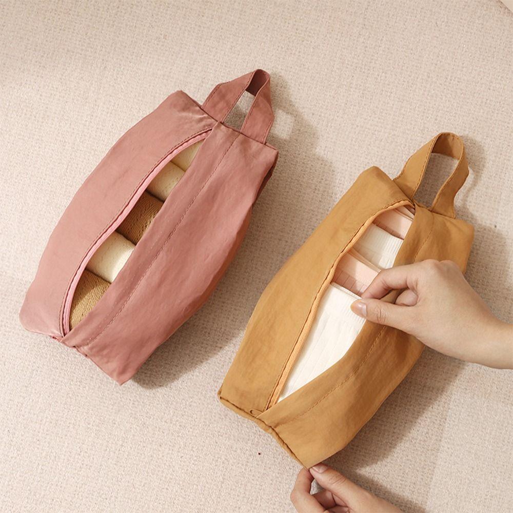 Multicolor Storage Bag Multi Purpose Handbag Portable Travel Underwear Bag  Travel