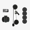 Headset + Clip Base 3.5Mm Interface Microphone Speaker Headset For Ejeas/Vnetphone/Xinowy V4 V6 Motorcycle Bluetooth Interphone
