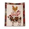 Halloween Flannel Throw Blanket Soft Cozy Lightweight for Couch Bed Sofa