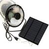 Portable USB Solar Fan Solar Exhaust Fan Solar Panel Powered Fan