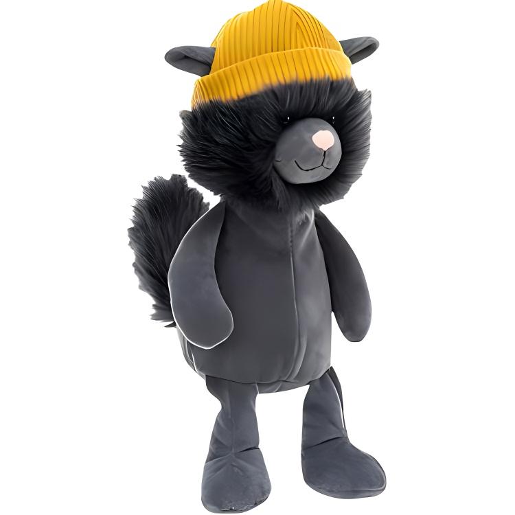 

JELLYCAT Grand Dress Up Collection Rap Cat Hip Hop Dolls Plush Doll 28cm High