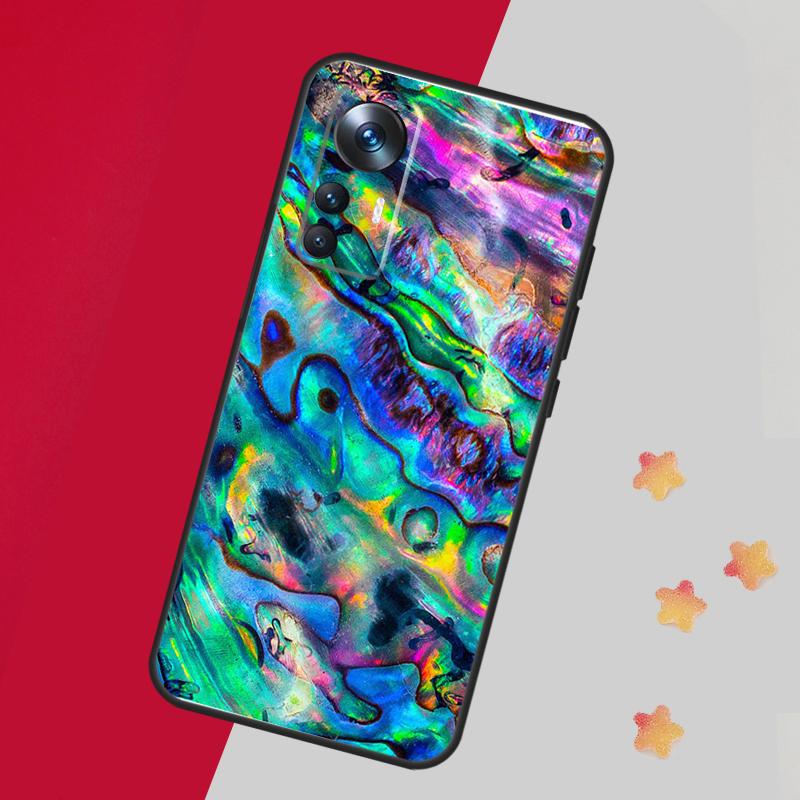 Abalone Shell Case For Xiaomi 15 Ultra 13 14 11T 12T 13T 14T Pro Cover For POCO F7 F6 F5 X3 X5 X6 X7 Pro