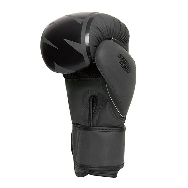 StormCloud Bolt 2.0 Boxing Gloves Black/Black 14oz