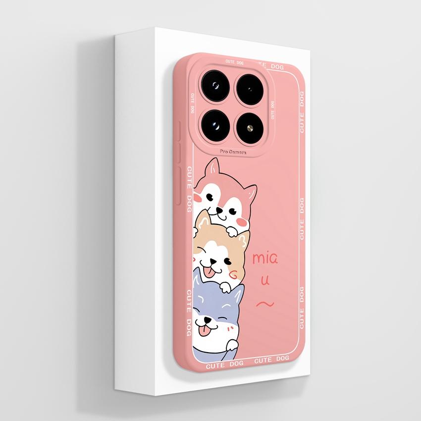 Geschikt Voor Xiaomi 17 13 12 15T 12T 12S Pro Telefoonhoesje Mode Gemengde Label Patronen Mode Vloeibare Siliconen Schokbestendige Shell Voor Xiaomi Bumper Hoes