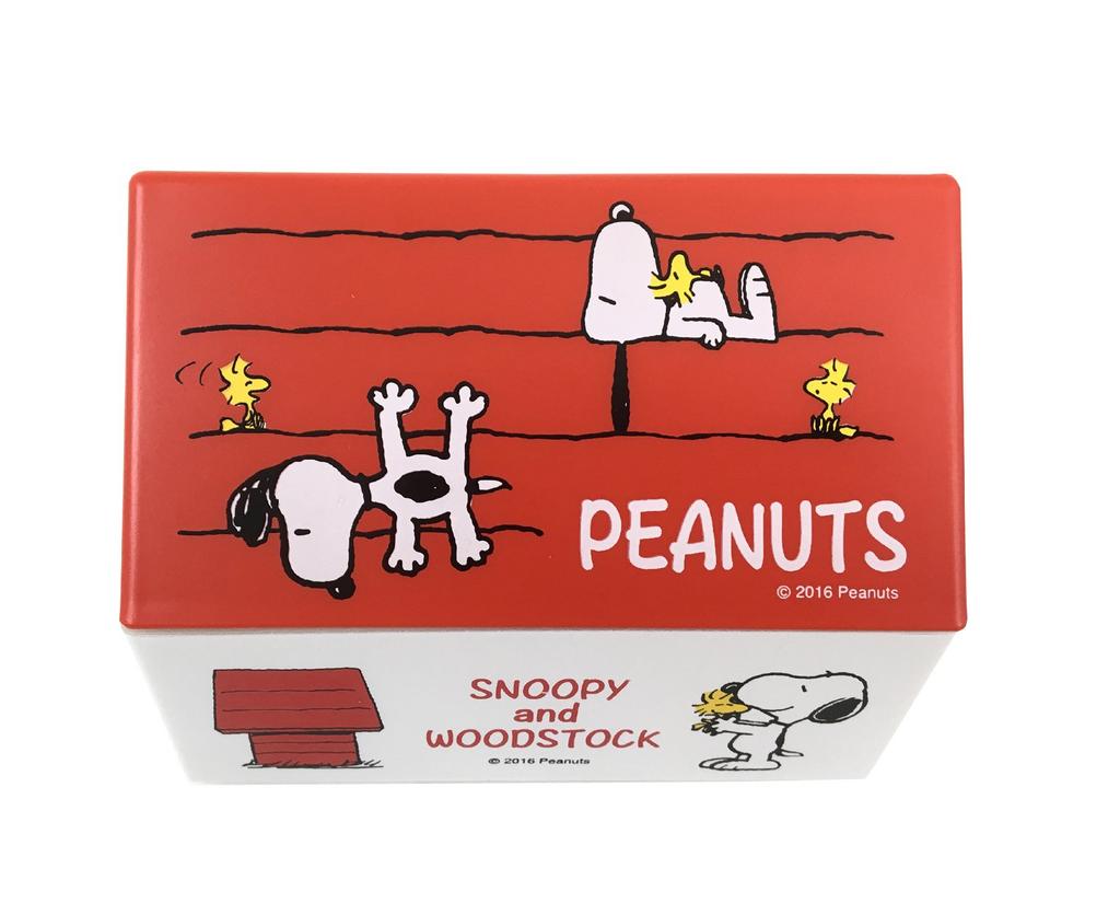 OSK Snoopy Peanuts Doghouse Lunch Box NB-8