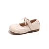 2026 Spring Baby Girls' Princess Low-Cut Leather Walker Shoes