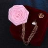Art Corsage Chain Badge Rose Flower Tassel Collar Fashion Accessories Jewelry Brooch Pins Brooches