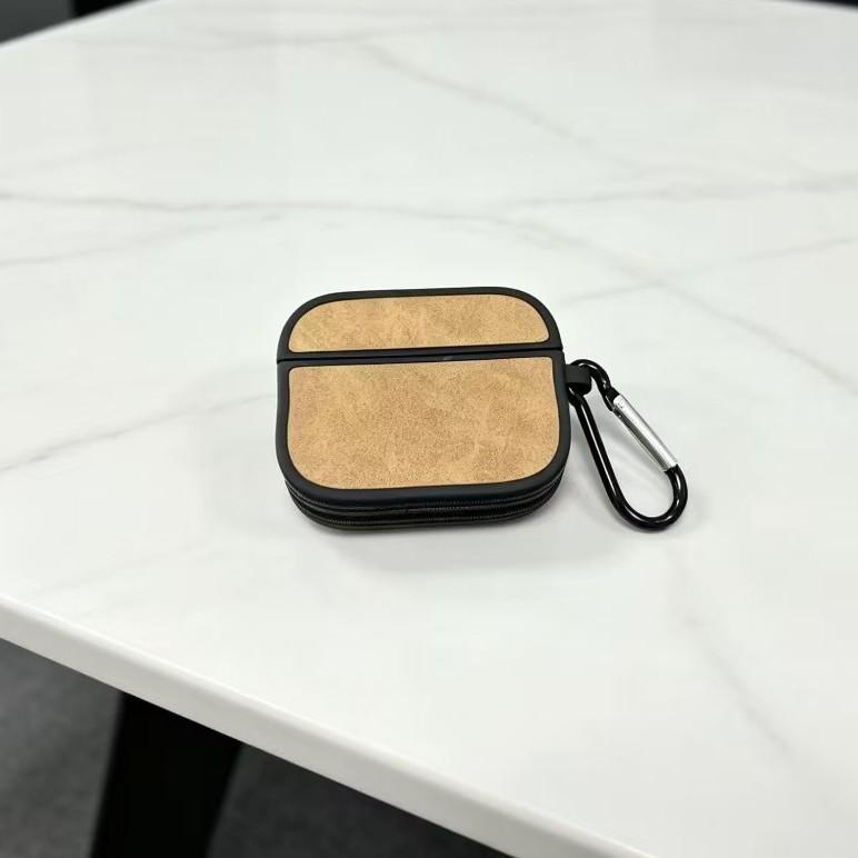 Fur sticker leather earphone case for apple earphone cover AirPods 1 earphone protective case AirPods pro1