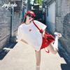 MJ STYLE Women's Round Neck Cotton T-Shirt