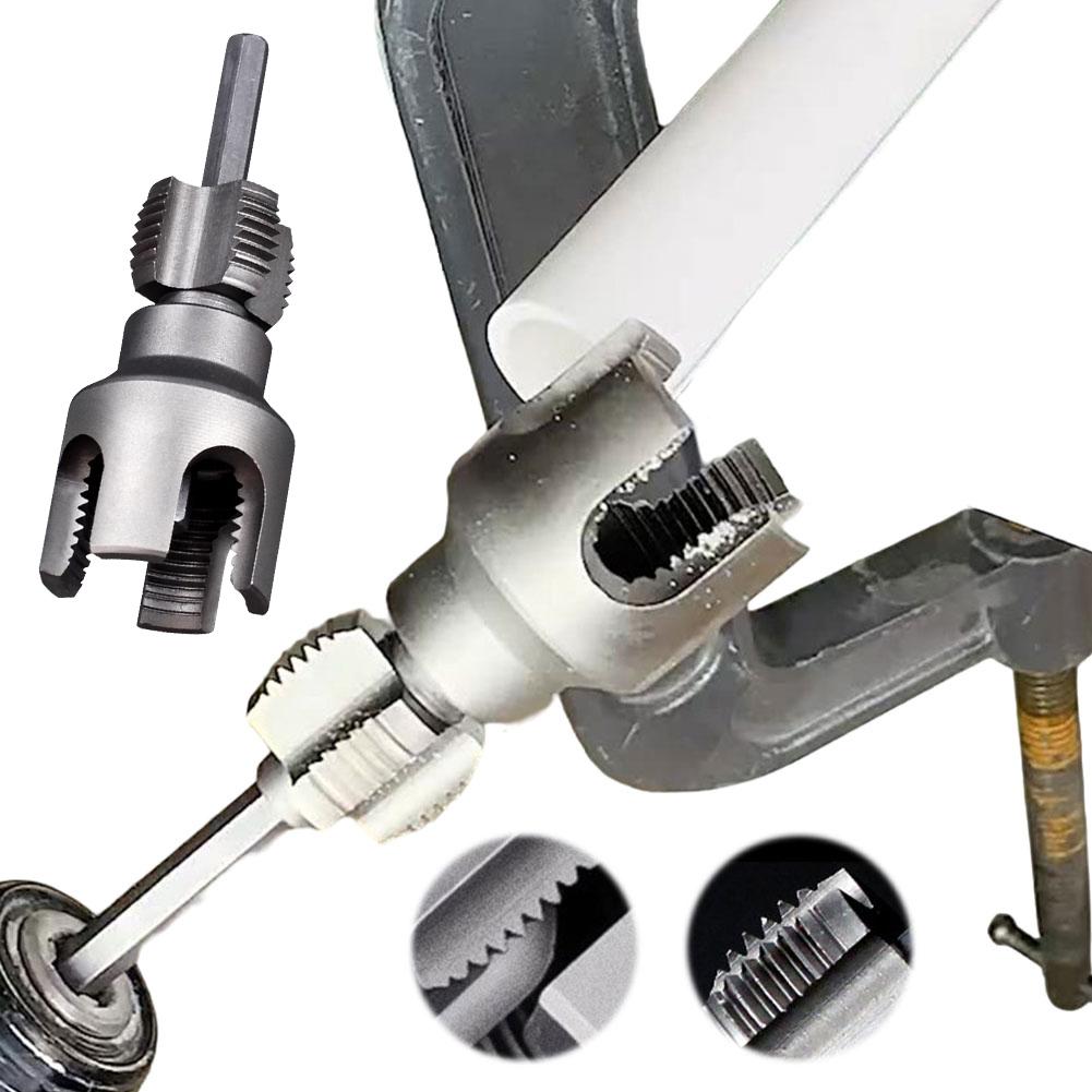 Integrated Internal & External Pipe Threading Tool DN15 DN20 Pipe Threading Tool for Electric Drill