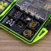 24 Compartments Fishing Tool Set Tackle Box Full Loaded Lure Bait Hooks Sinker
