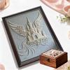 Pearl The Flying Castle DIY Diamond Art Kits 15.7x19.6inch Gem Art Diamond Painting Kits Without Frame for Adults Gift Idea Home Wall Decor