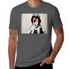 Bansky Street Art Queen Elizabeth Lightning Bowie Tshirt Lightweight Basic Short Sleeve Shirt Tshirt