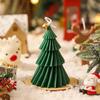 Christmas Tree Candle Scented Candles Aromatherapy Candle Handmade DIY Xmas Gift Holiday Home Ornament