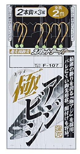 

Gamakatsu 2 Goku Ajibishi F107 No. 10-Harris 1.5. 45038-10-1.5-07