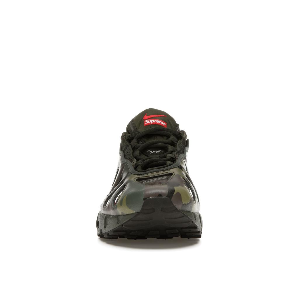 Nike X Supreme Air Max 96 Dark Army Speed Red Clear Unisex CV7652-300
