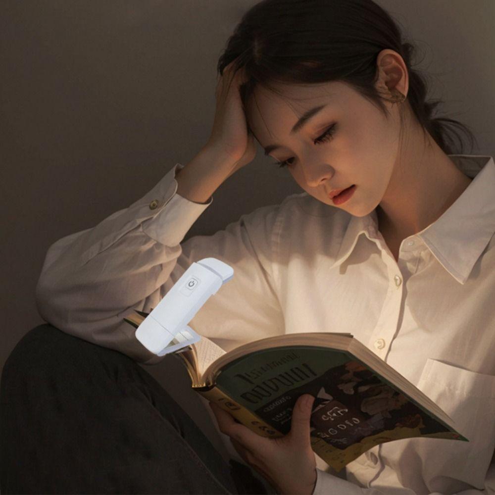 LED Mini LED Book Light Eye Protection Clip Desk Light  Bookmark Read Accessories