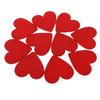 Heart-Shaped Colored Wooden Blocks for Early Education DIY & Wedding Crafts