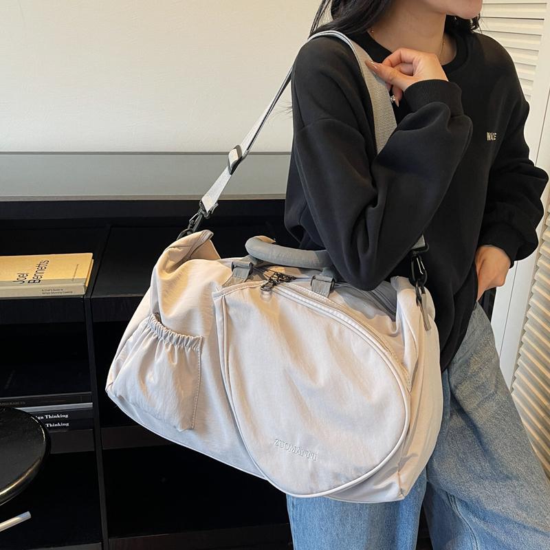 Badminton Racket Bag Sports Fitness Large Capacity Crossbody Bag Handbag Women's Travel Bag Men's Tennis Bag