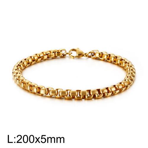 

Модный и властный позолоченный браслет, персонализированный мужской универсальный популярный аксессуар Tide