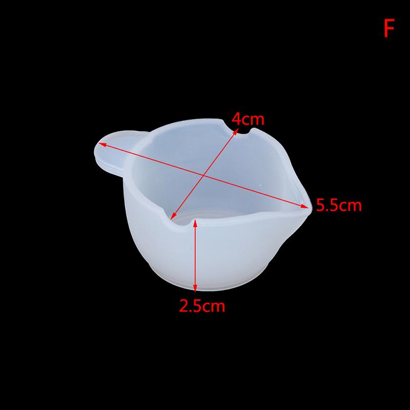Silicone Resin Measuring Mixing Cup Stirrers Diy Jewelry Resin Glue Tool