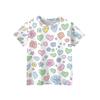 Children's Printed Round Neck Short Sleeved Casual T-shirt