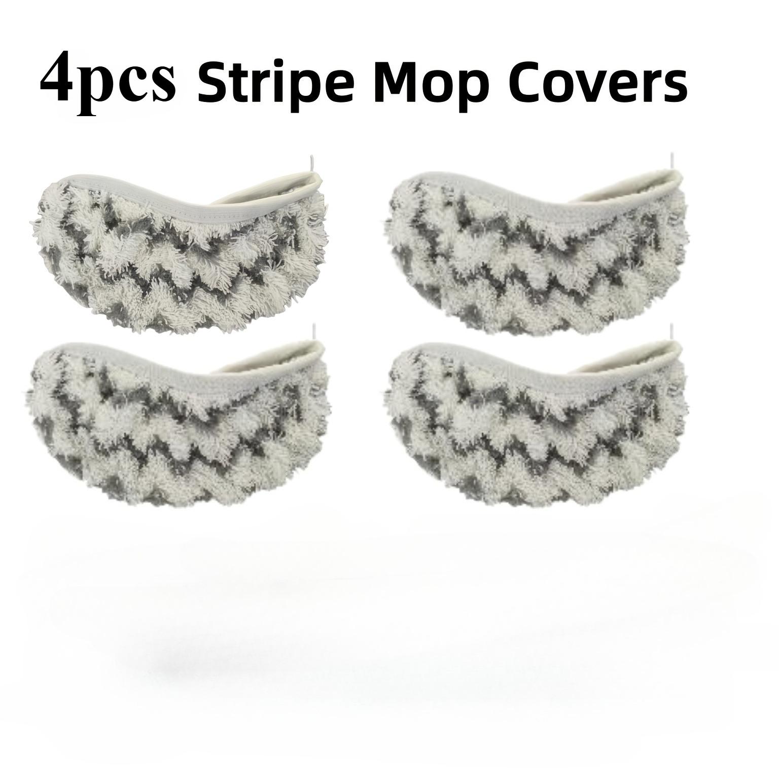 

4/6pcs Coral Velvet Mop Replacement Covers - Durable Polyester Fabric,Home & Kitchen,Mop for Floor Cleaning, Easyinstall Mop