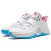 Li-Ning Way of Wade 6 Buzzer Beater Men Sneakers White Blue Pink ABAT131-2