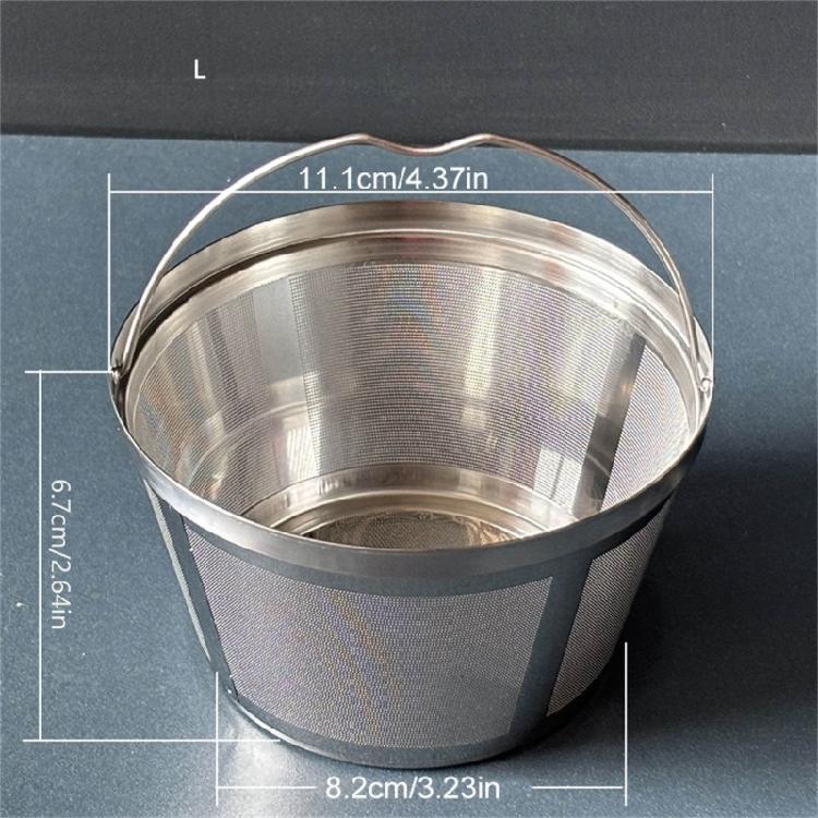 Accuracy Engineered Coffee Machine Filter Basket 304 Nonrust Steel Efficient Meshes Screen Durable Brewing Tool
