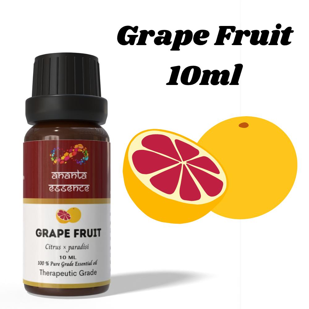 Ananta Grapefruit Essential Oil 10 Ml – Fresh Citrus Aroma Oil for Diffuser & Home Fragrance